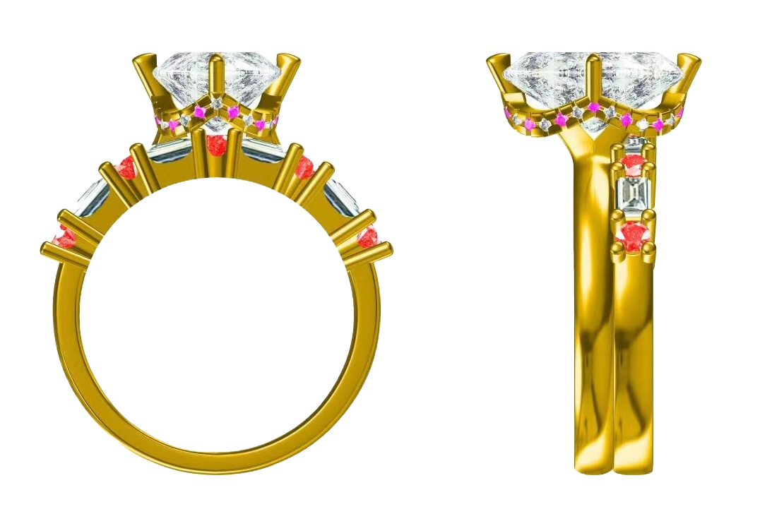 Custom Engagement Ring - TBY Signature Design