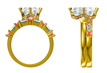 Custom Engagement Ring - TBY Signature Design