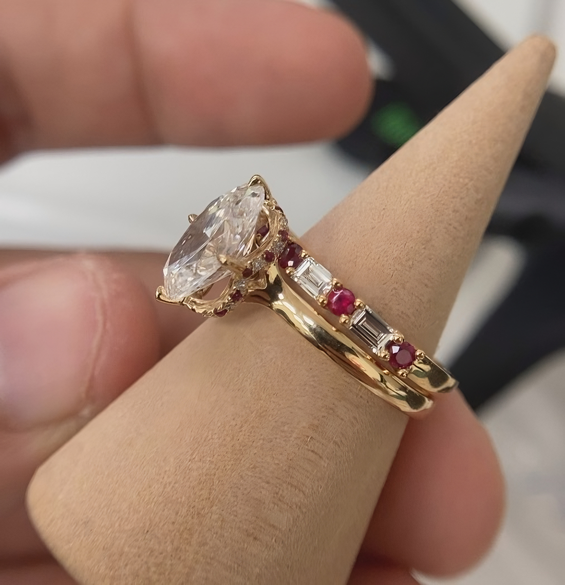 Custom Wedding Band for Both - TBY Signature Design